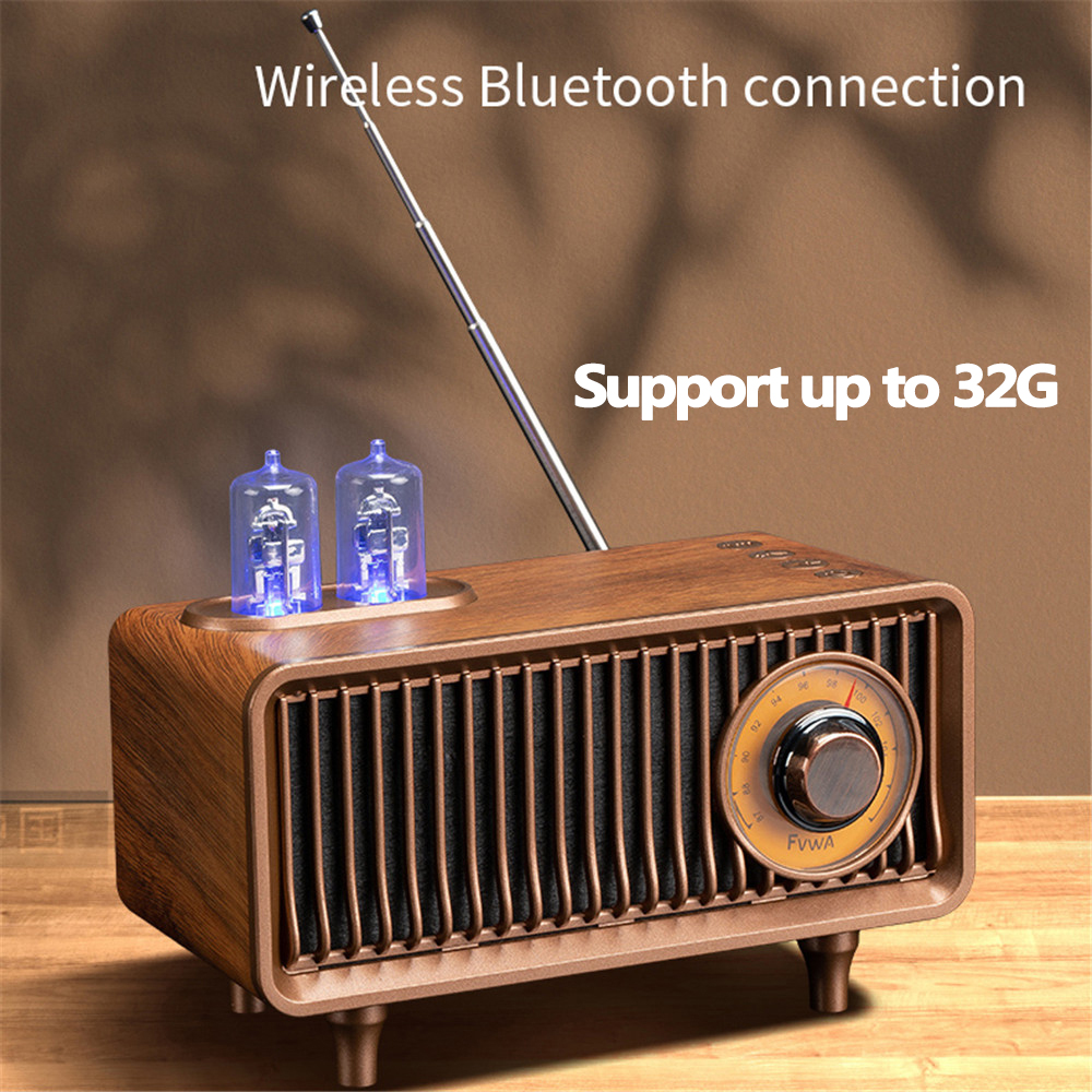 Kebidu Bluetooth hoparlör 32G TF FM Ses kutusu hoparlör Retro Subwoofer Radyo Hafıza Kartı U Disk Yüksek Kalite Kapalı Kablosuz_voghion.com