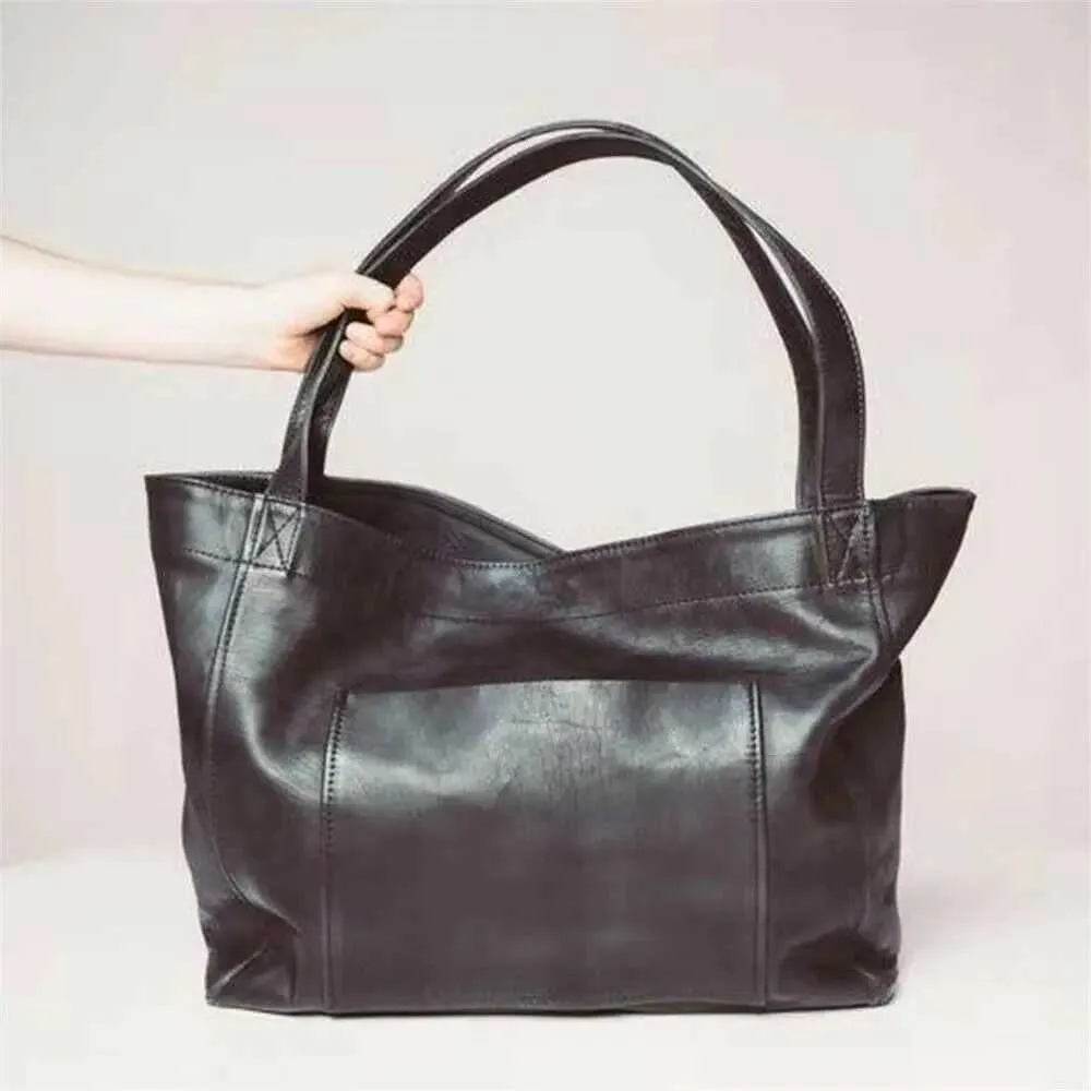 Dames super draagbare reis schoudertas met handvat aan de bovenkant zachte leren handtas Y241123_voghion.com