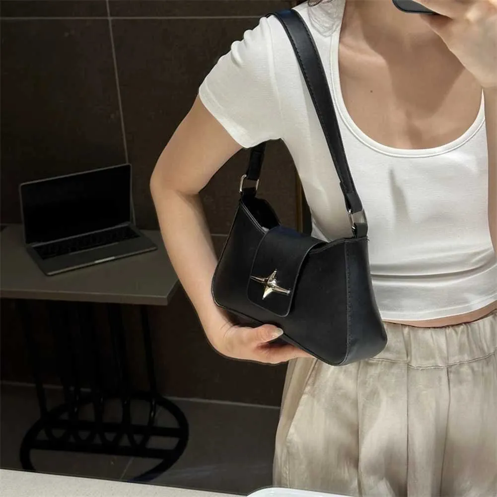Borsa a tracolla in pelle PU retrò da donna 2023, classica, Y2K, piccola, con portafoglio, borsa da donna, per l'intimo quotidiano_voghion.com