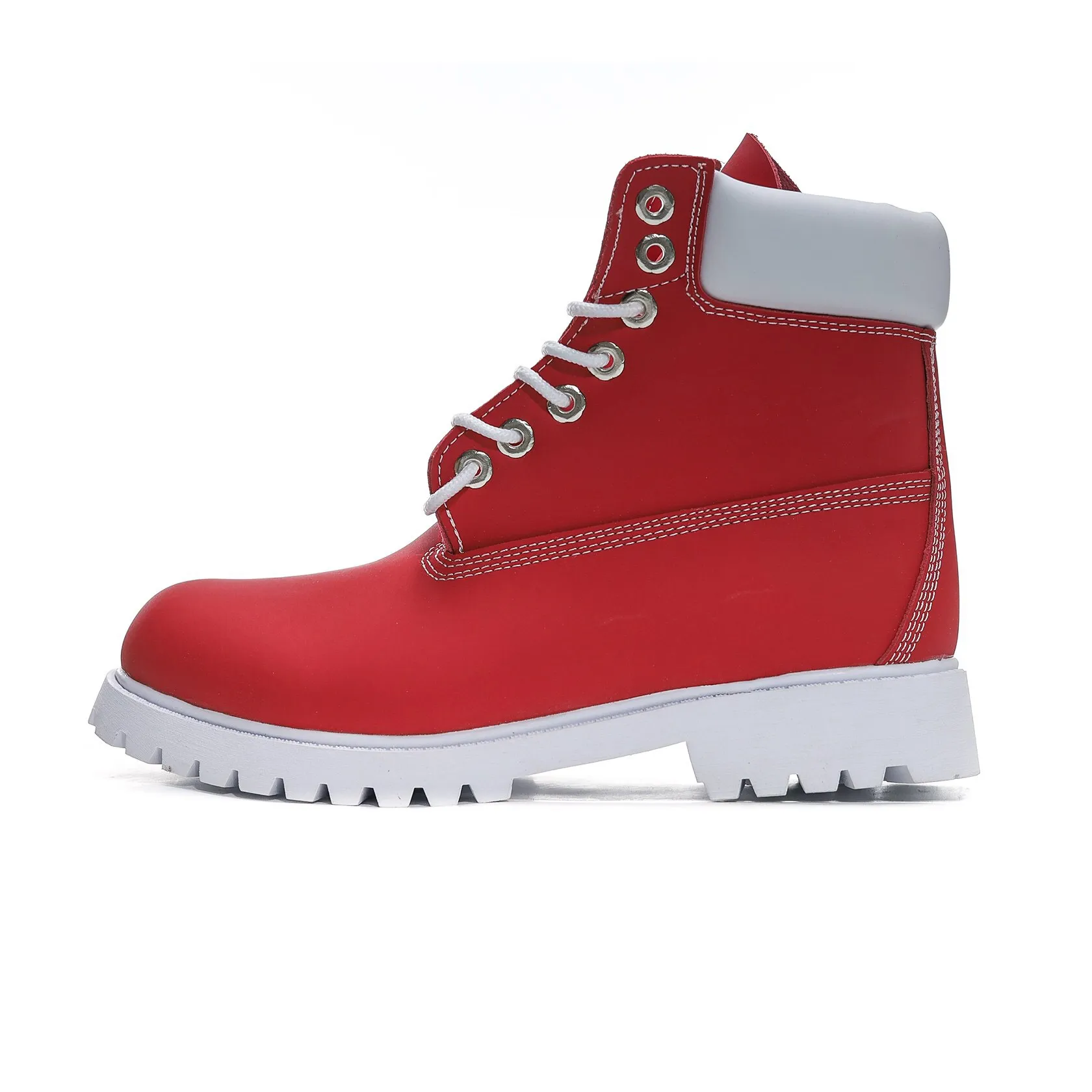 Botas de tornozelo para homens e mulheres, botas clássicas de plataforma, marrom, preto, couro, para exercícios, sapatos casuais para caminhadas, homem_voghion.com