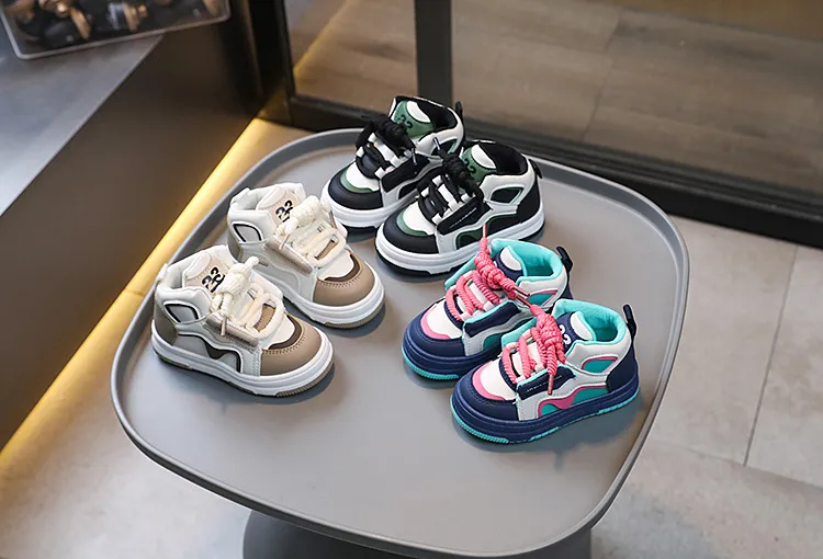 Designer Boys Girls Sport Kids Trainers For Cutefeet Toddler Children Comfortable Walking Shoes Size 21 - 32_voghion.com