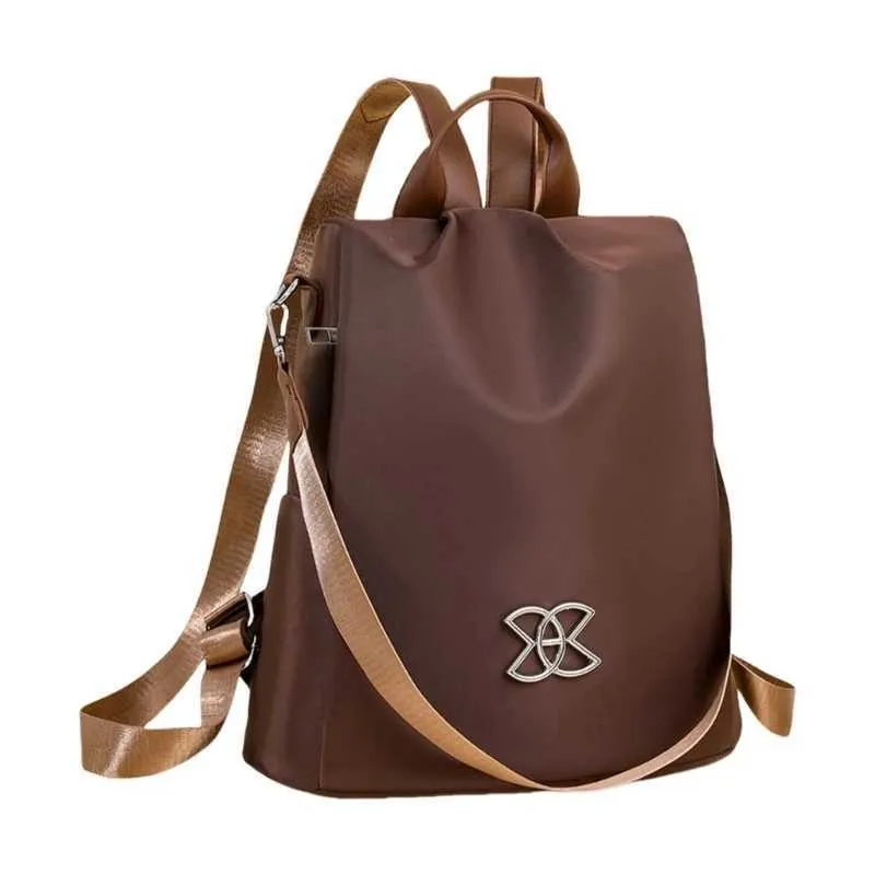 Stilvoller Damen-Rucksack mit Funktionstaschen, Umhängetasche, Diebstahlschutz, modischer Tagesrucksack für den täglichen Gebrauch C241021_voghion.com