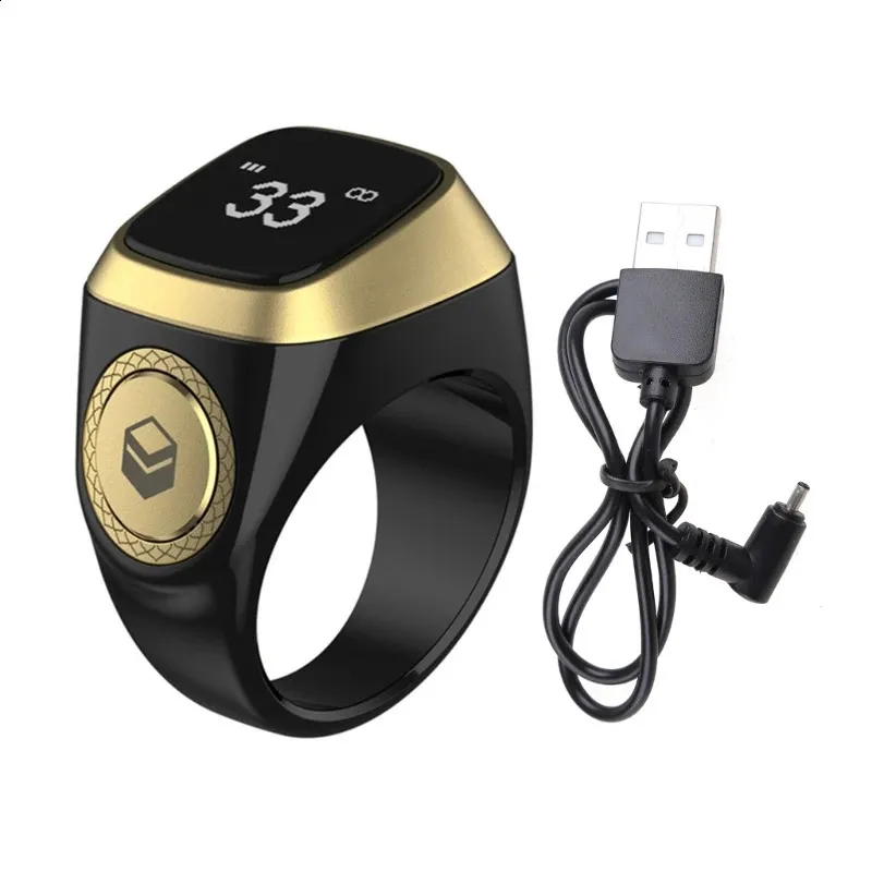 für Smart Counter Ring mit Tasbih-Perlen, 40 mAh, unterstützt Android 5./iOS 1 240730_voghion.com