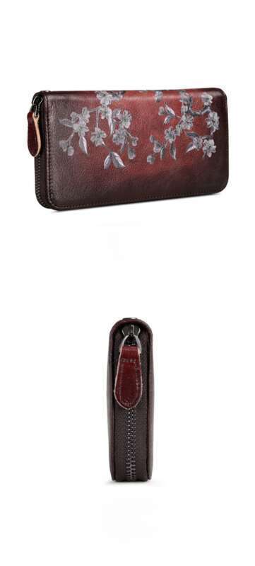 Portefeuille vintage, sac à main, porte-cartes, sac pour femme, sac de sport, sac pour homme, multifonctionnel, grande capacité, élégant et beau_voghion.com