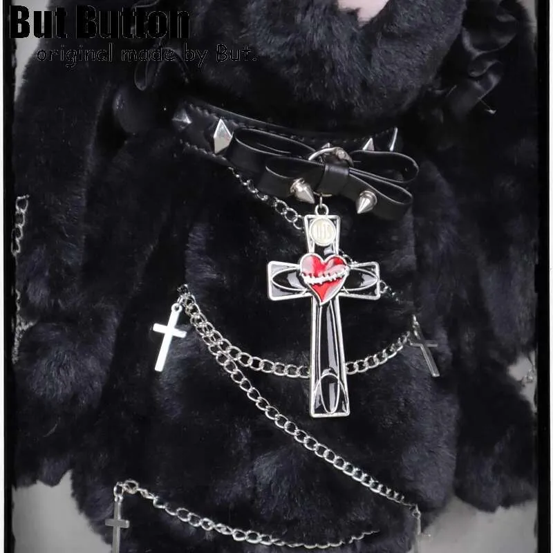 Same Style As Blogger Haruku Women Y2k Girl Halloween Gift Tote Punk Handbag Gothic Lolita Bunny Rabbit Cosplay Props_voghion.com