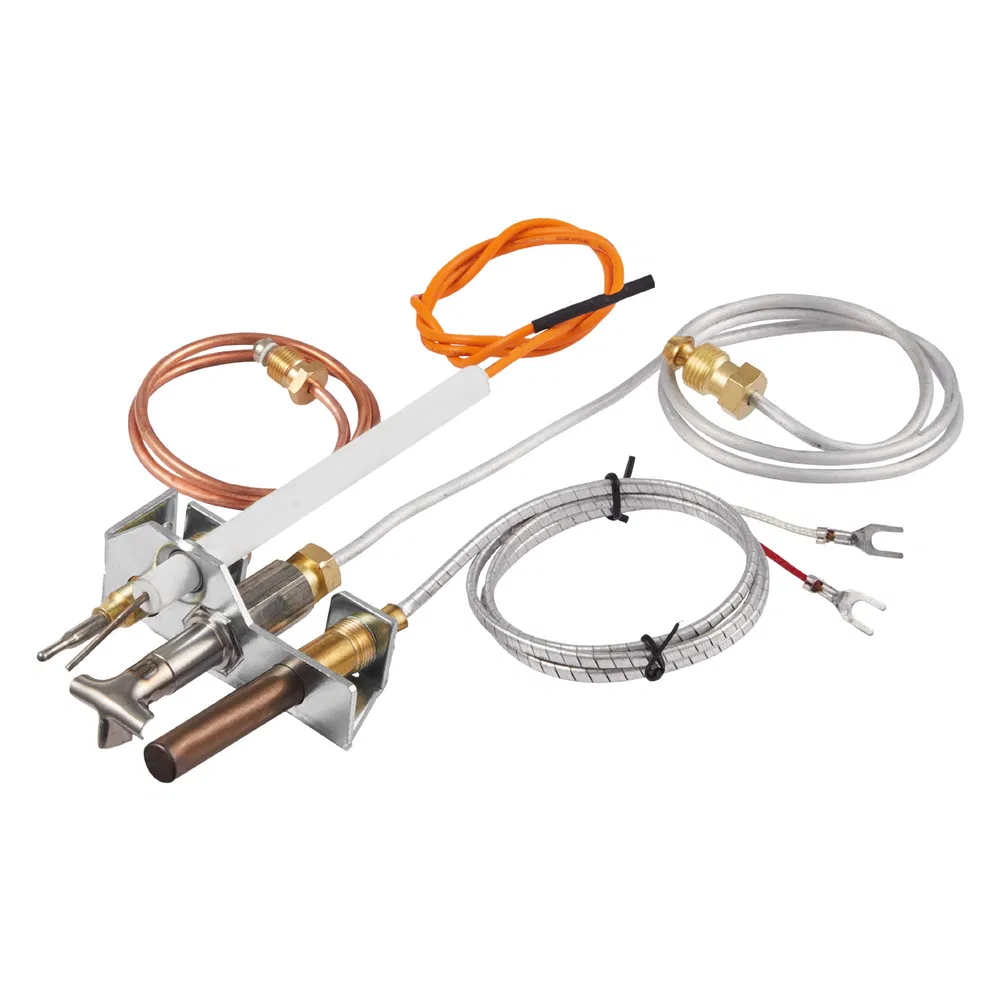 Gas Pilot Assembly For Fireplace Ignition Replacement Kit_voghion.com