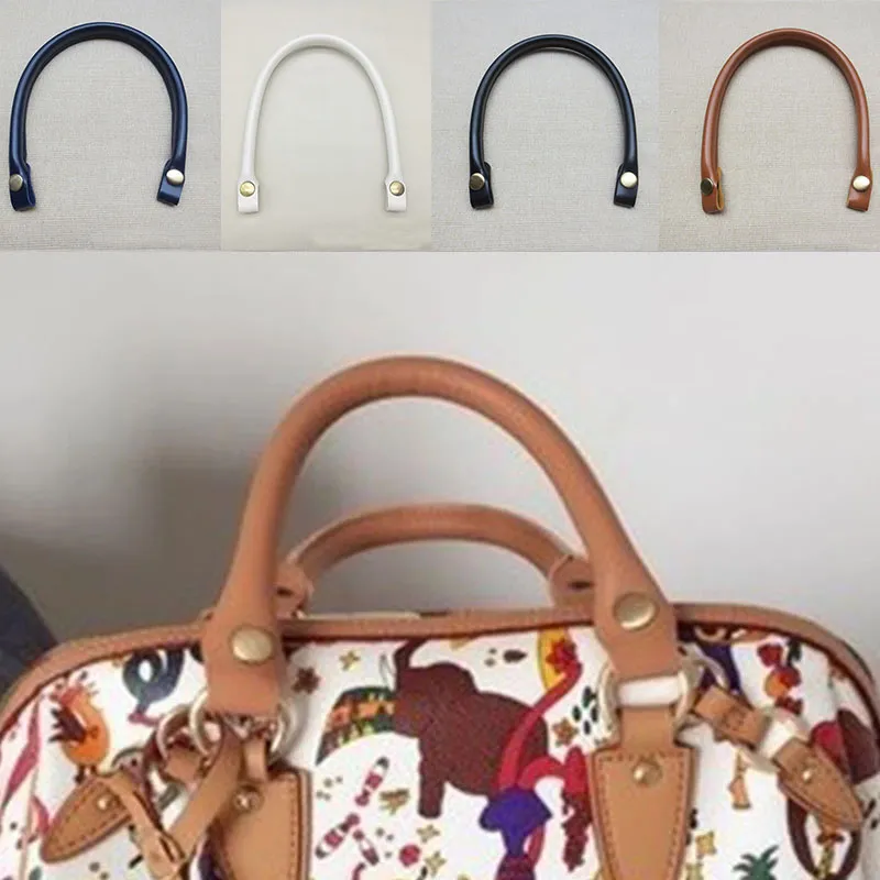 2 Stück 40 cm PU-Ledergriffe für Damen, abnehmbare Schultertaschengriffe, DIY-Ersatzzubehör, Handtaschenband, Gurt_voghion.com