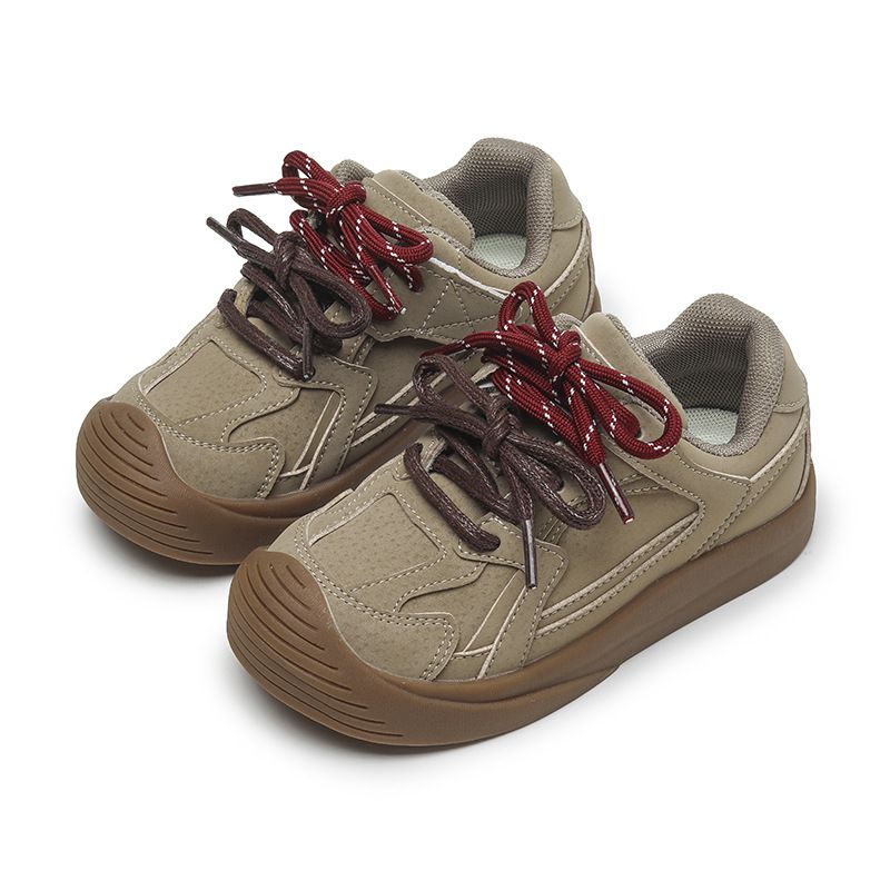 2024 herfst nieuwe kinderen outdoor sport meisjes klittenband zachte zool antislip wandelschoenen, jongens hardloopschoenen_voghion.com