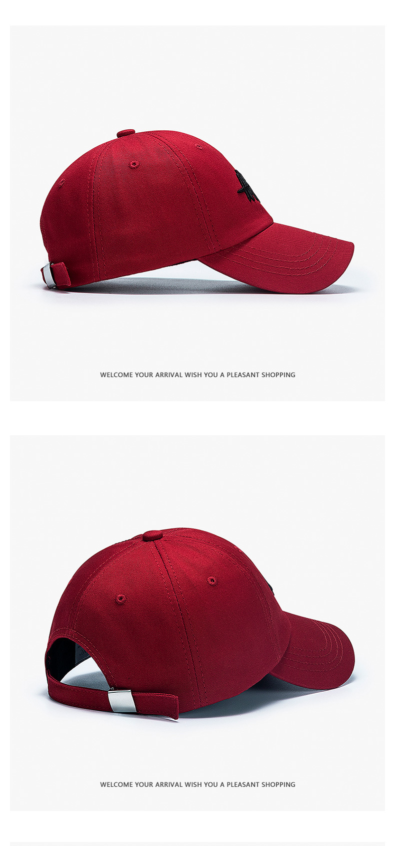 Baseball Cap Women's Spring And Autumn Outdoor Fashion Three-dimensional Embroidery Men's Duckbill Cap Versatile Hat Trend_voghion.com