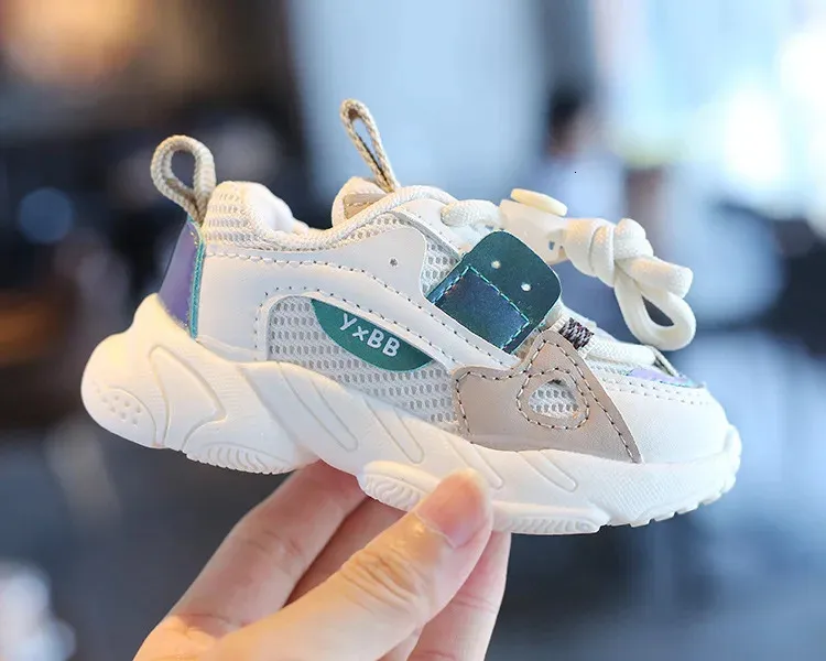 Sports autumn girls and boys mesh breathable outdoor casual running childrens sports shoes 240627_desvips.com