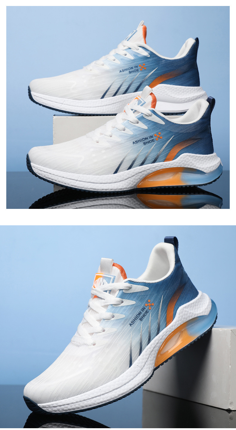 2025 Nieuwe Koreaanse stijl Sport Lente en Herfst Zachte Zool Jeugd Hardloopschoenen Trendy Herenschoenen_voghion.com