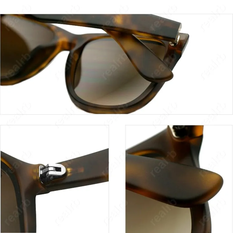 Gafas de sol polarizadas Justin 4165 de 55 mm para hombre y mujer, de alta calidad, con montura de nailon y accesorios._voghion.com