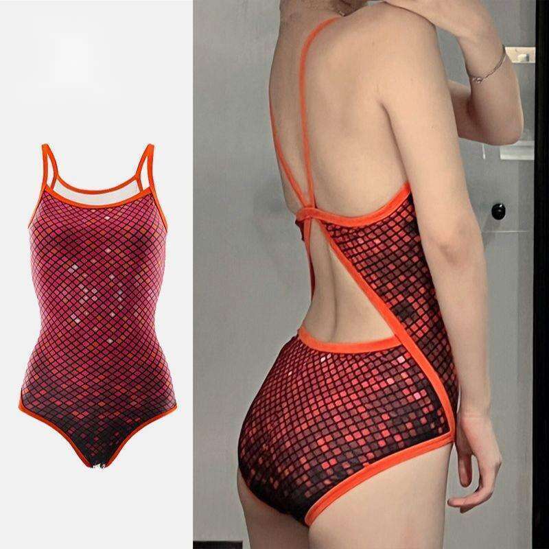 【 6971 People Collection 】 Pulassi Damen 2025 Neuer dreieckiger Schwimmbecken-Sonder-Slim-Fit-High-End-Renn-Einteiler_voghion.com