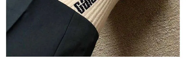Calcetines Yeezy Personality para hombre y mujer, 3 pares por caja, de la colección Fashion Stock Crew, temporada 6, CALABASAS Soc Match 500 Tidal Youth_voghion.com