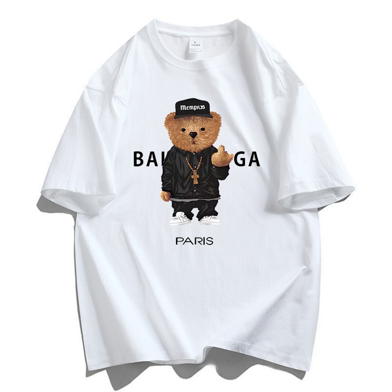 Women's Clothing T Shirt Male Student Handsome Ins Male Half Sleeved Top Men's Clothing