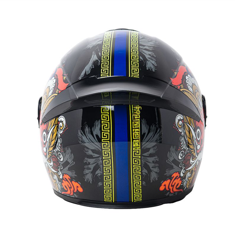 Prekogranična na zalihi puna kaciga za muškarce i žene National Tide Four Seasons skuter motocikl utrke crna_voghion.com