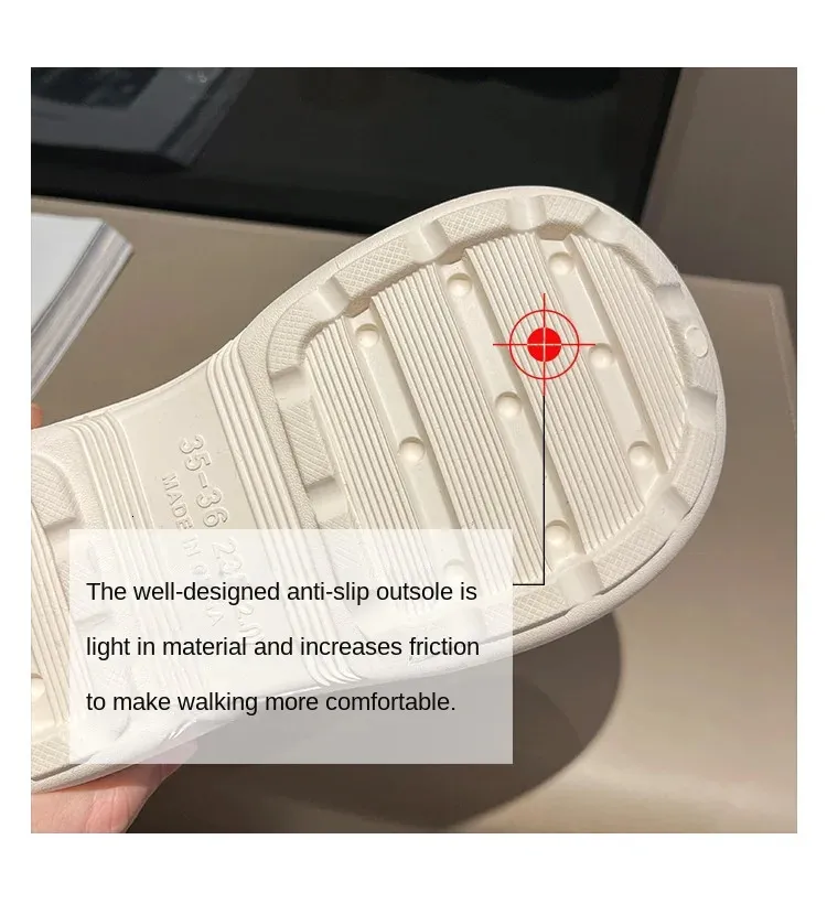 Módní dámské úzké roztomilé venkovní nepromokavé holínky s tlustou podrážkou z EVA, jednoduché a praktické 241031_voghion.com