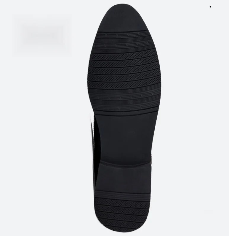 New Four Seasons Business Dress Lace up Casual Versatile Wear resistant Leather Wedding Men's Shoes_voghion.com