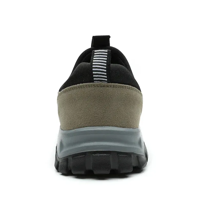 YRZL Outdoor-Wanderschuhe zum Reinschlüpfen, lässig, atmungsaktiv, Wildleder, rutschfeste Wanderschuhe für Herren_voghion.com