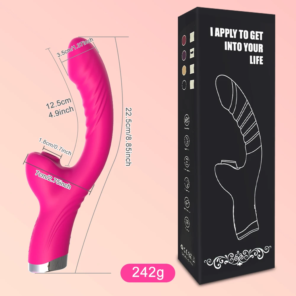 G-punkt Saugvibrator Für Damen Zur Klitoralen Vaginalen Stimulation_voghion.com