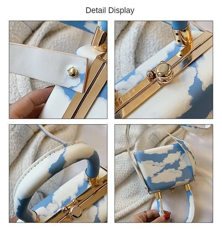 Mini Handbag And Crossbody Bag With Japanese Scenery Print_voghion.com