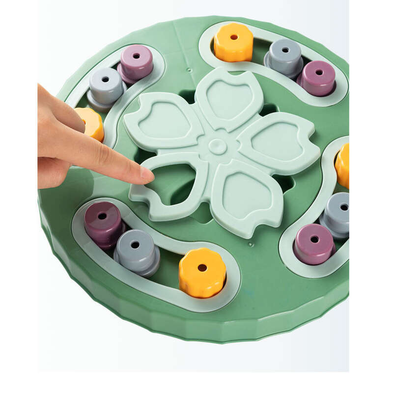 Miska pro psy a kočky, automatický krmítko pro výcvik psů k úlevě od nudy, puzzle hračka pro kočky, pomalé krmení a prosakující krmivo_voghion.com