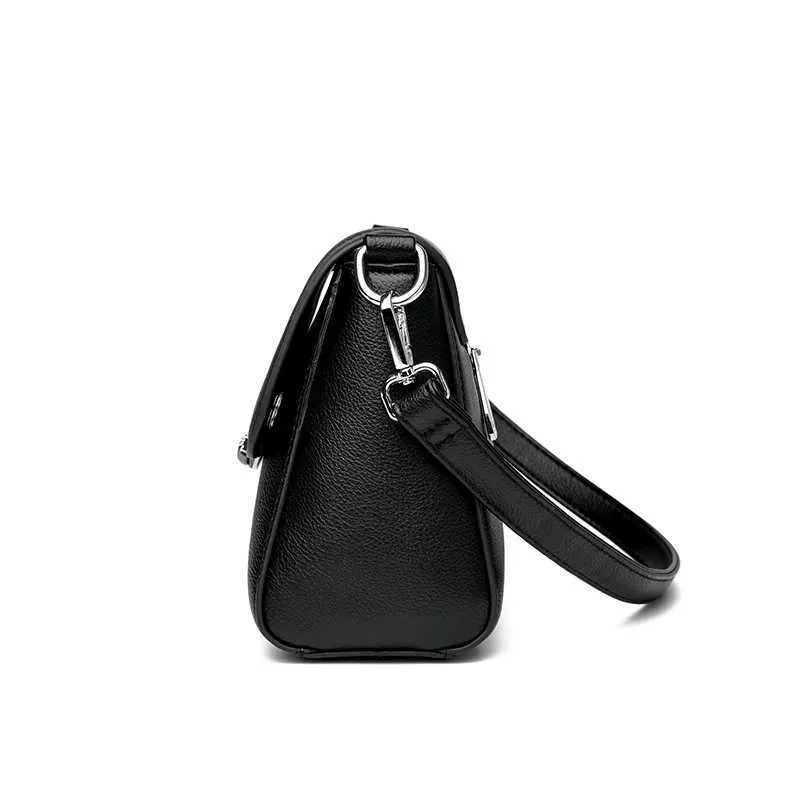 Damen Schultertasche Umhängetasche Handtasche Mit Klappe_voghion.com