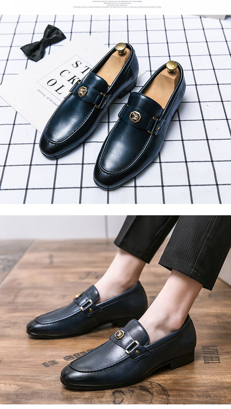 Velike poslovne elegantne muške kožne cipele, novi proljetni modni set, mokasine, cipele za opuštanje_voghion.com