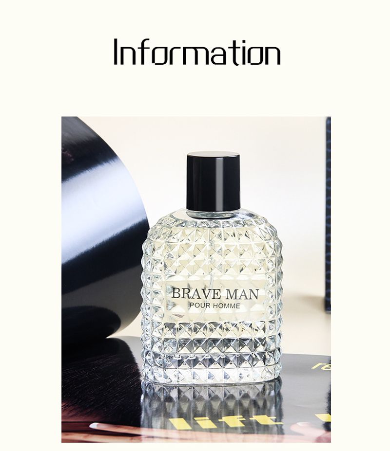 Brave Man 100 ml Duftkollektion Pour Homme Braveman Parfüm auf Ölbasis für Männer, lang anhaltender Körpernebel, farbenfroher Schimmer_voghion.com