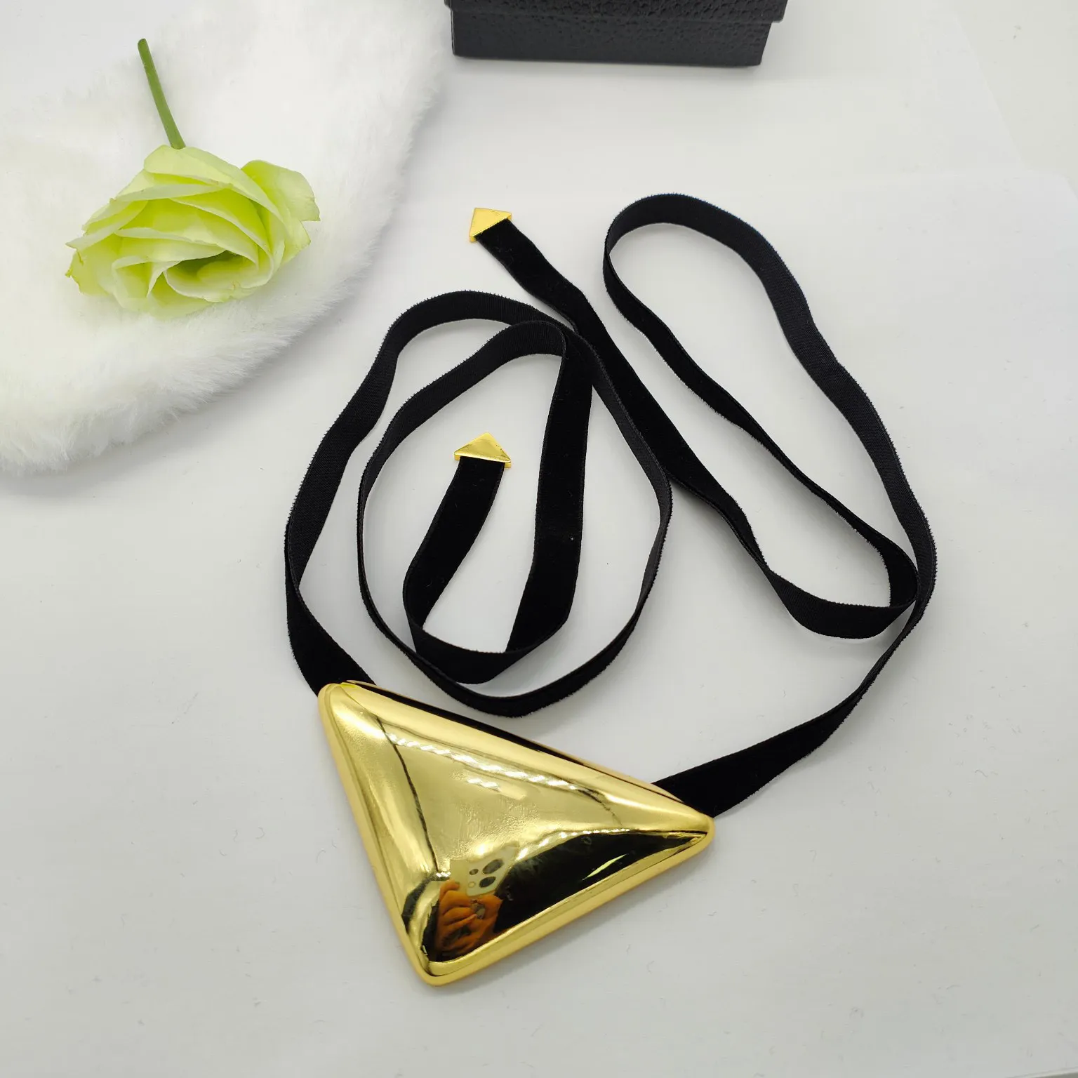 Collane con ciondolo europeo e americano Niche Smalto Verde Farfalla Catena Clavicola_voghion.com