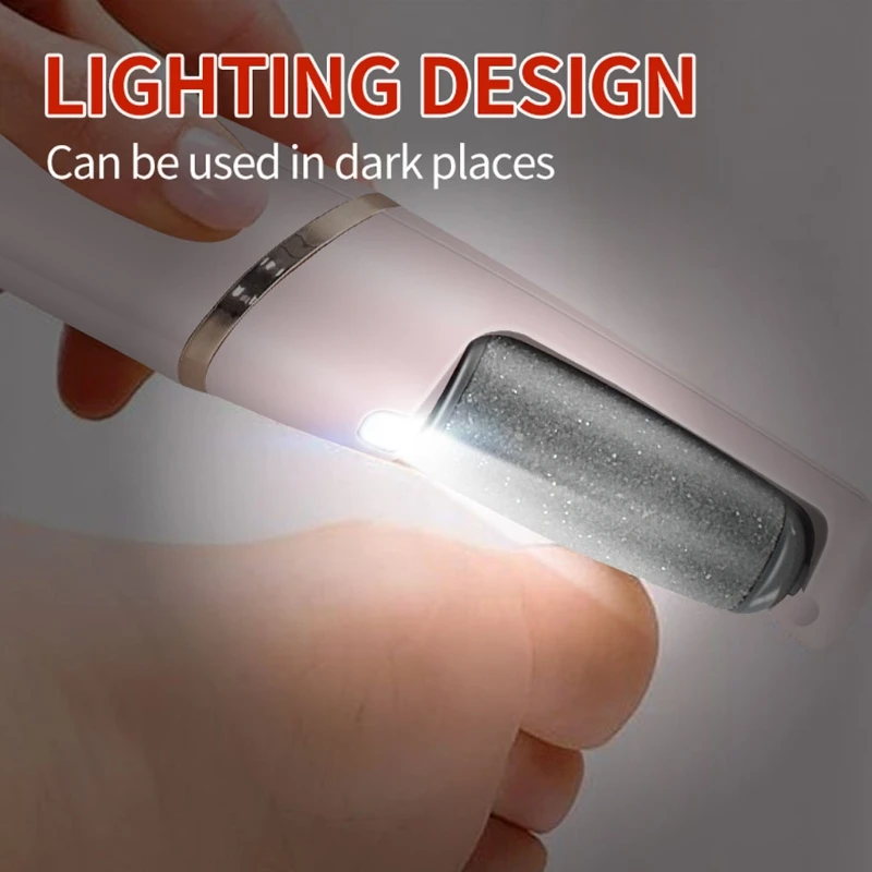Rechargeable Portable Electronic Foot File For Callus Removal_voghion.com