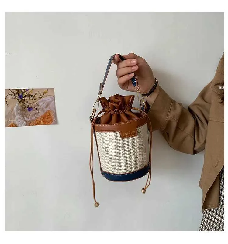 Damen Umhängetasche Cyder PU Leder Bucket Crossbody Bag Lässige Drstring Handtaschen Geldbörse für Reisen Shoppin241104_voghion.com