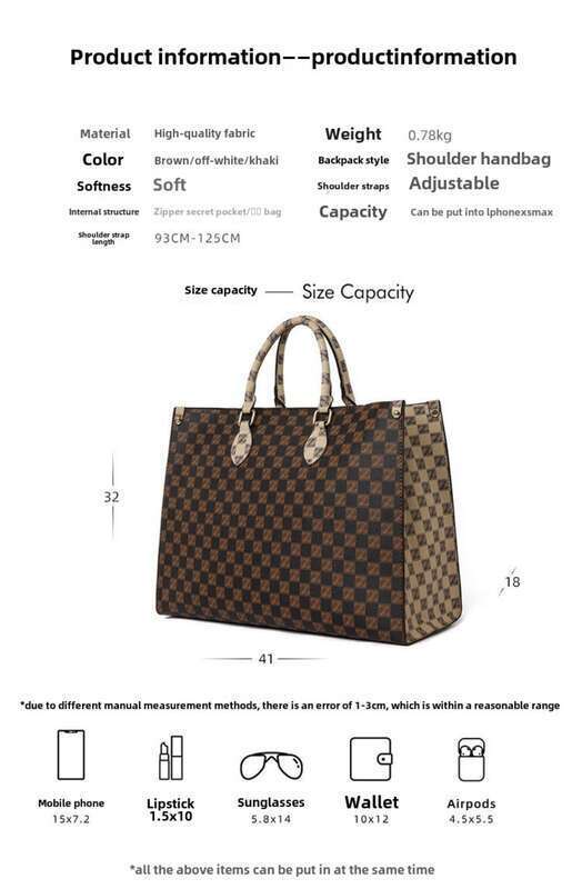 High End Bag, Big Bag 2025, New Fashionable Handbag, Large Capacity Commuting Women's Shoulder Tote_voghion.com