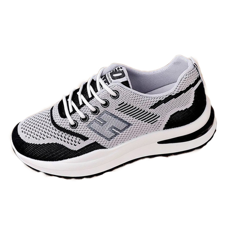 【Shoe Factory】New Casual Sneakers Fashion Soft Sole Breathable Running Walking Women's Trendy Shoes_voghion.com