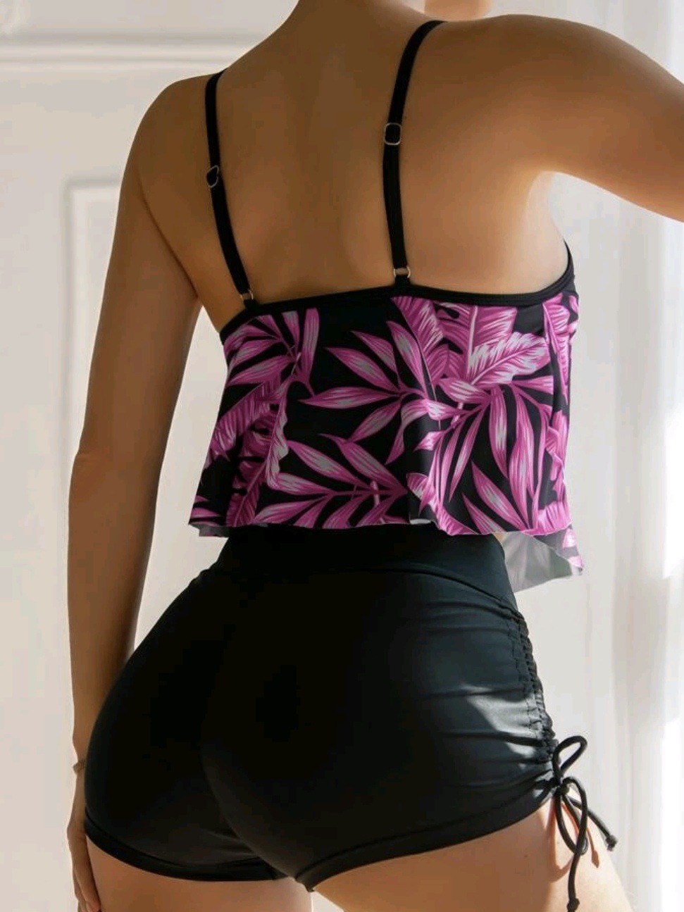 Venta al por mayor del fabricante del traje de baño de las mujeres partidas de cintura alta atractivas del bikini de las mujeres_voghion.com