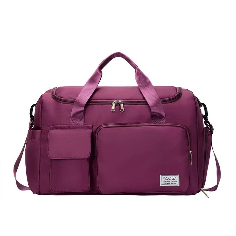 Große Kapazität Kurztrip-Tasche, Fiess-Tasche, Schwimmtraining, Yoga, Sport Trocken- und Nasstrennung, Mehrere Taschen,_voghion.com