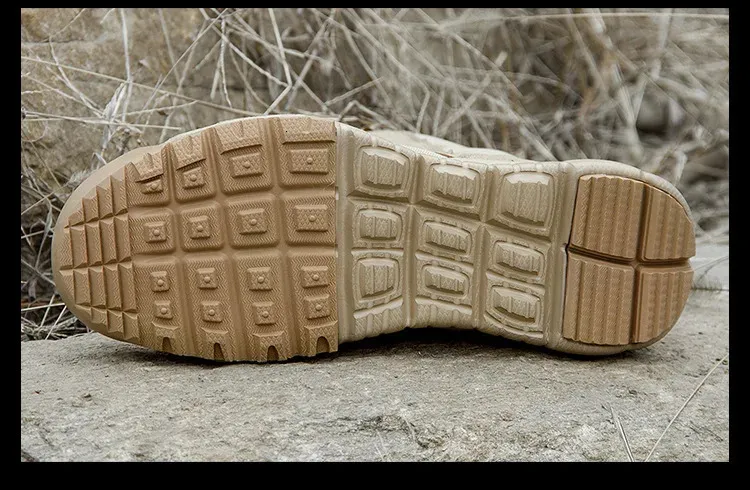 Uomo Donna Ultraleggero Scarpe da Arrampicata all'Aperto Tattico Allenamento Esercito Estivo Traspirante Mesh Escursionismo Desert Boots 240612_voghion.com