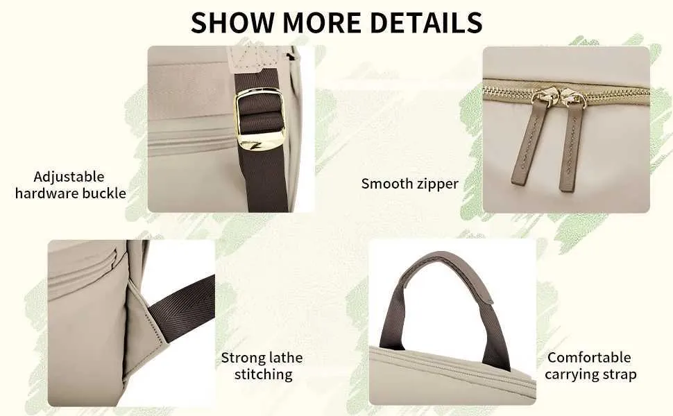 Likros for Women Fashion Travel Work Bag Business College Backpack with Laptop Compartment Anti Theft BackpackC241031_voghion.com