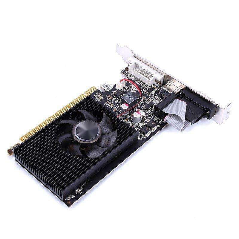 Fargerik GT710 Icestorm Shark/Versjon 1GD3 datamaskin uavhengig HD-grafikkort_voghion.com
