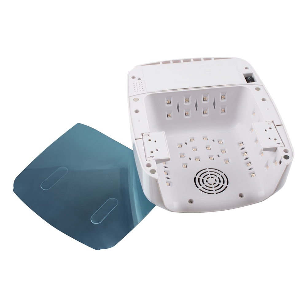 Lampada per unghie a luce rossa ricaricabile 96W Asciugatrice per smalto in gel senza fili Macchina per manicure Luce UV per unghie Lampada LED UV per unghie senza fili_voghion.com