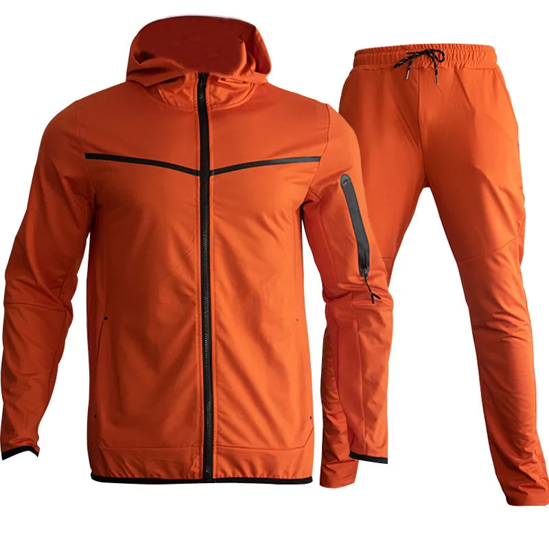 Herre Tracuit Designer-joggedress Thin Tech dame herre-treningsdress 3XL Vår-høst joggejakke Todelt sett Sport_voghion.com