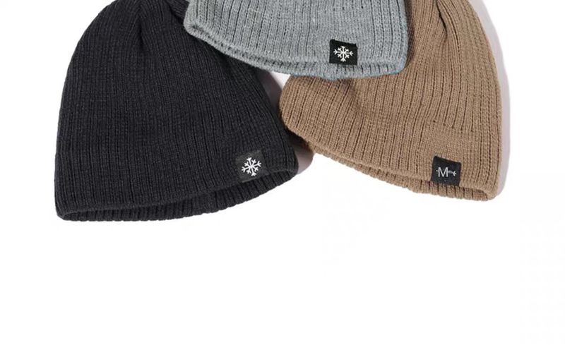 Unisex-Mütze mit Fleece-Innenfutter, dicke, warme Ohrenschützer, geschlossene Zehenpartie, gestrickte Herrenmütze, neue winddichte, kältebeständige Wollmütze_voghion.com