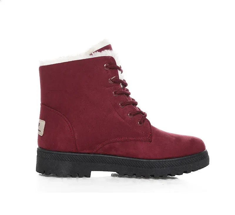 Botas de nieve mujer estilo coreano tendencia invierno_voghion.com