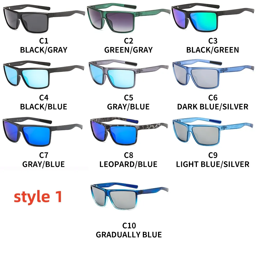 Ochelari de soare polarizați sport, design de brand, ochelari pentru bărbați și femei, ramă mare, ochelari de soare de călătorie la modă, ochelari de soare UV400_voghion.com