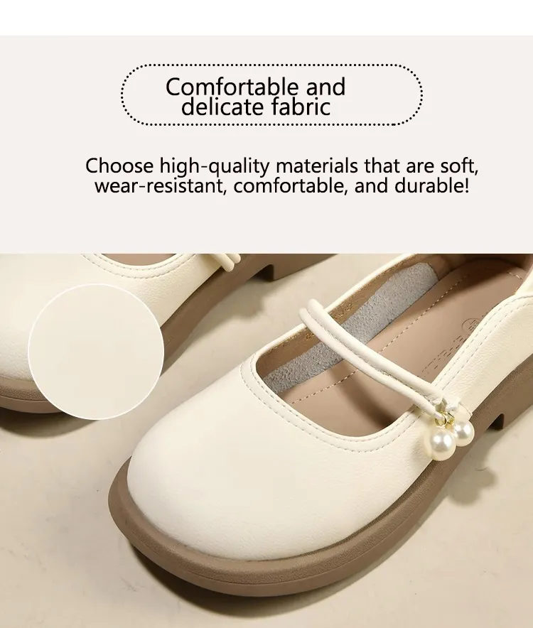 Damen Mary Jane Ballerinas Aus Echtem Leder Für Den Frühling_voghion.com