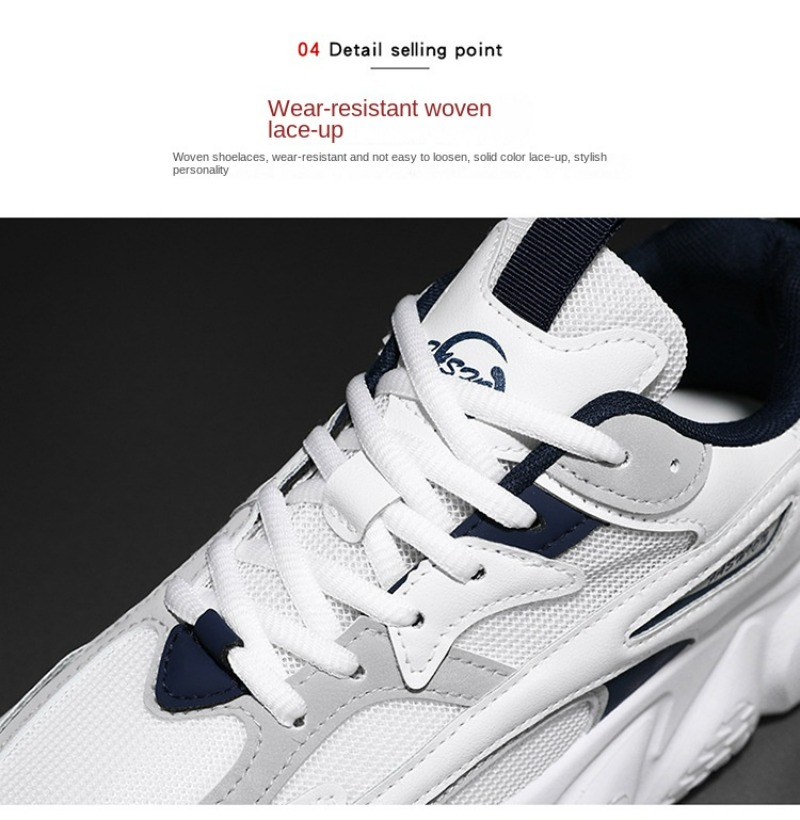 Baskets épaisses en maille respirante pour hommes, chaussures de course à pied, de haute qualité, bout rond, plateforme en caoutchouc, Tenis, nouvelle collection été 2024_voghion.com