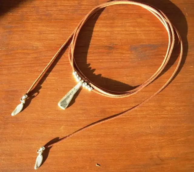 Ready Stock Wickelkette, Boho Hippie Schmuck, Boho Halsketten, Boho Halsketten_voghion.com