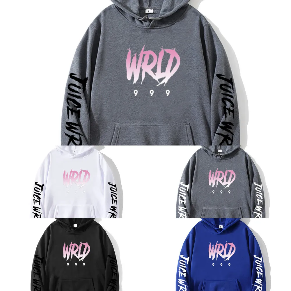 2020 Black And White Red J Uicewrld Hoodie Sweatshirt Wrld Juicewrld Trap Rap Rainbow Glitch Juice World Q1222_voghion.com