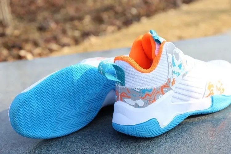 Basketball Summer Breathable New Trendy Fashionable Thick Sole Student Casual Running Men's Sports Shoes Lhshoe_desvips.com