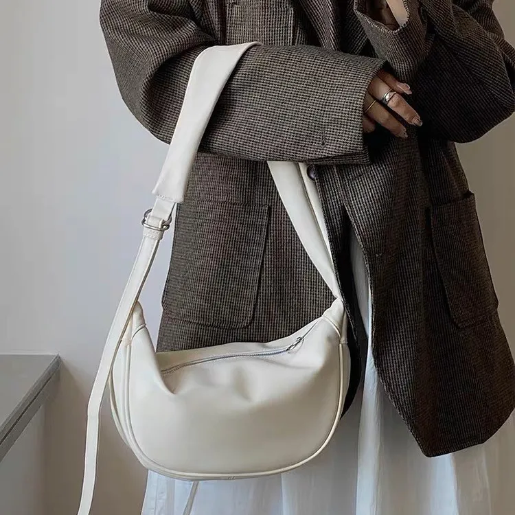 Borsa a tracolla nuova e di nicchia, da donna, con tracolla a forma di gnocco, spedizione gratuita_voghion.com